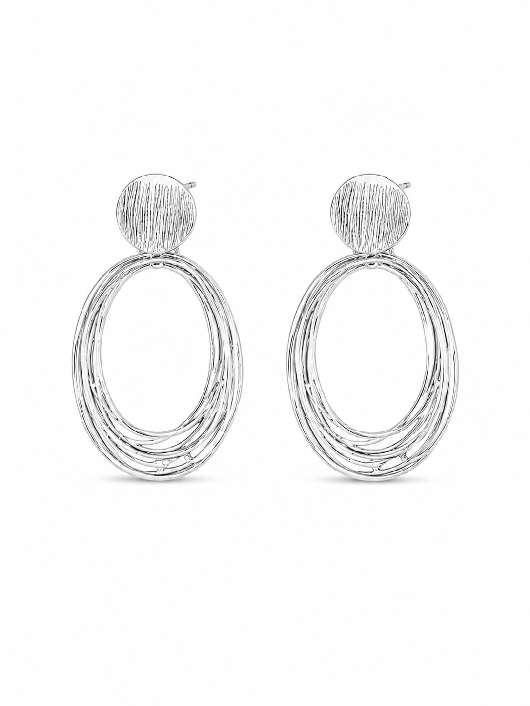 Stainless Steel Oval Dangler