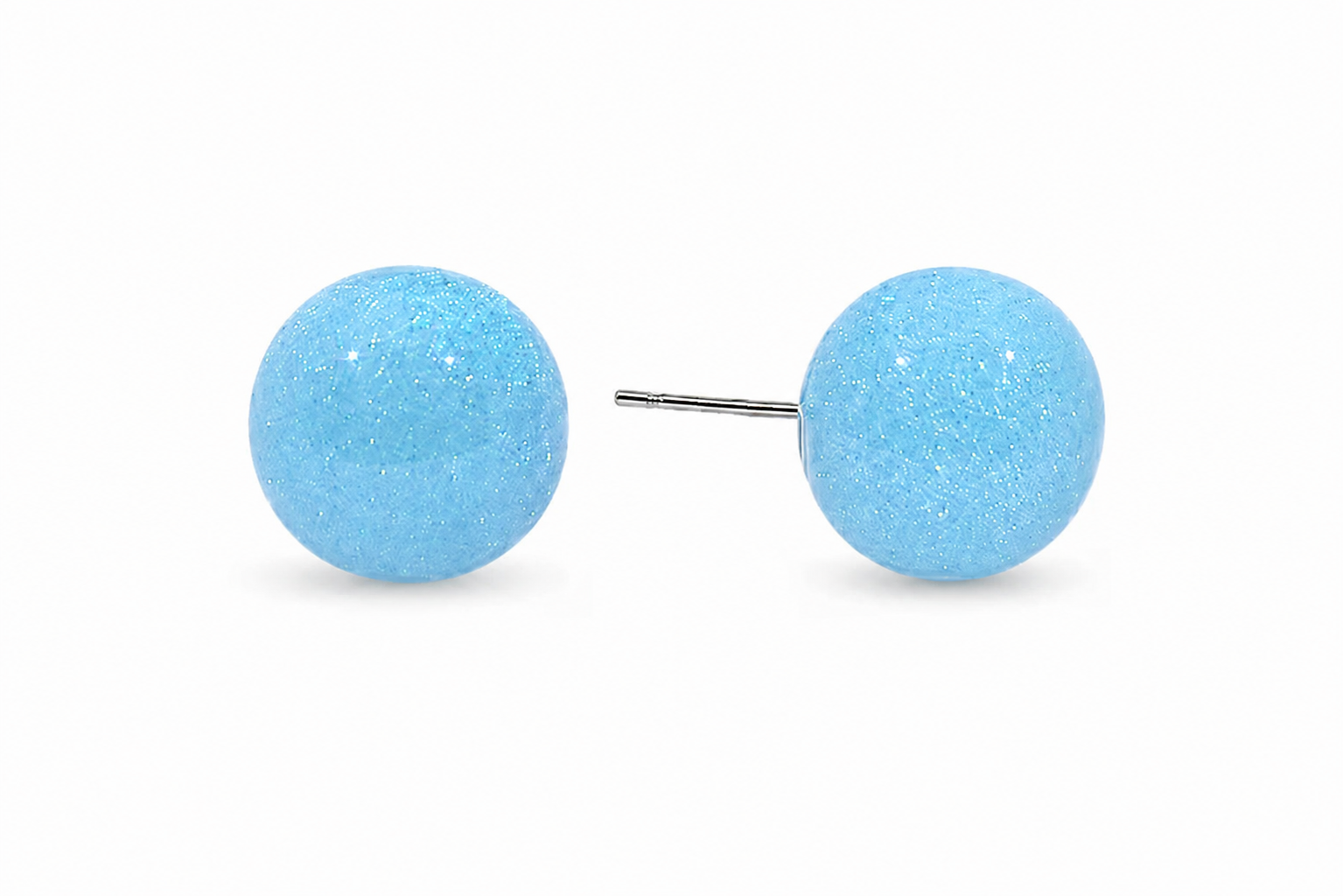 Crystal Glitter Ball Earring