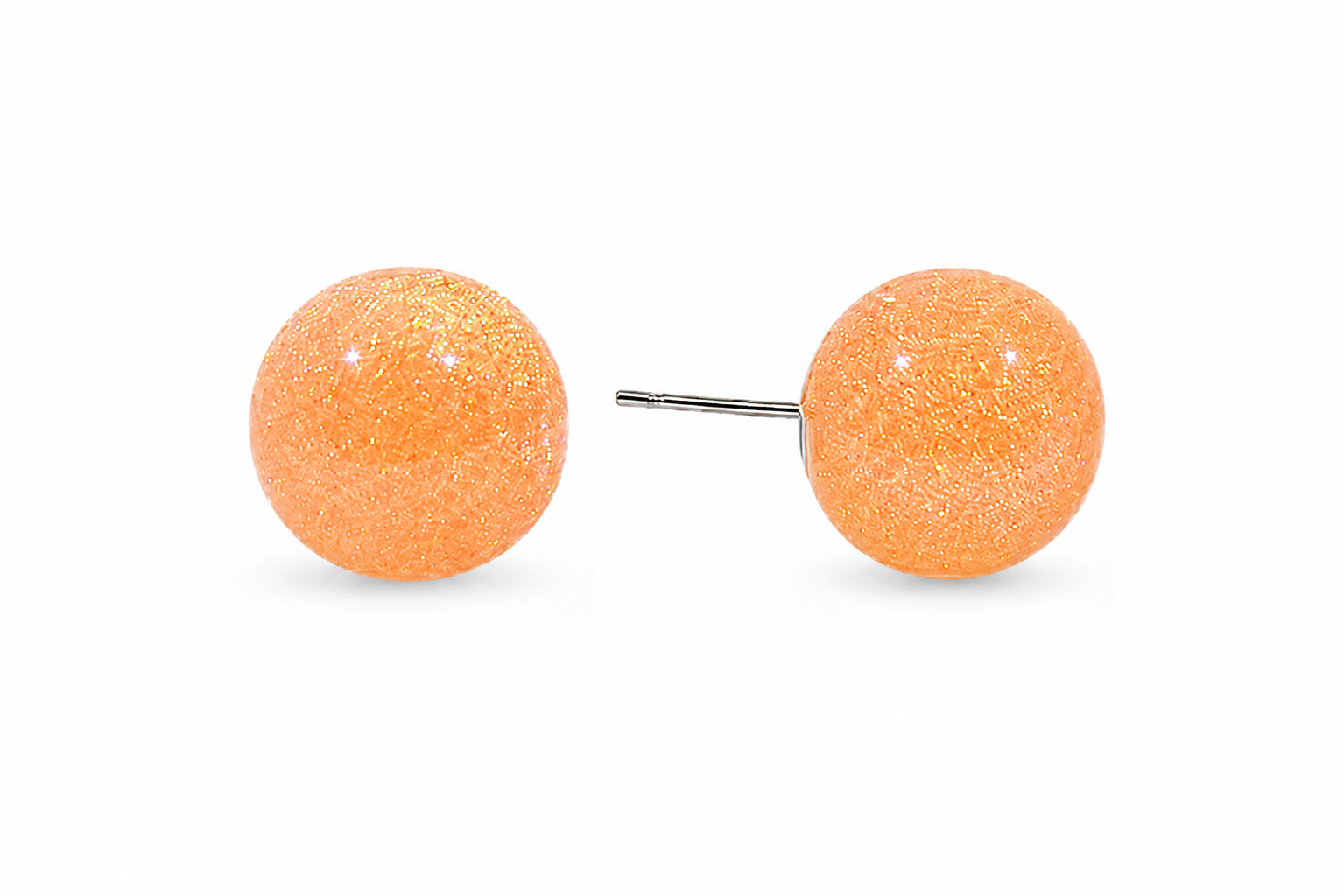 Crystal Glitter Ball Earring