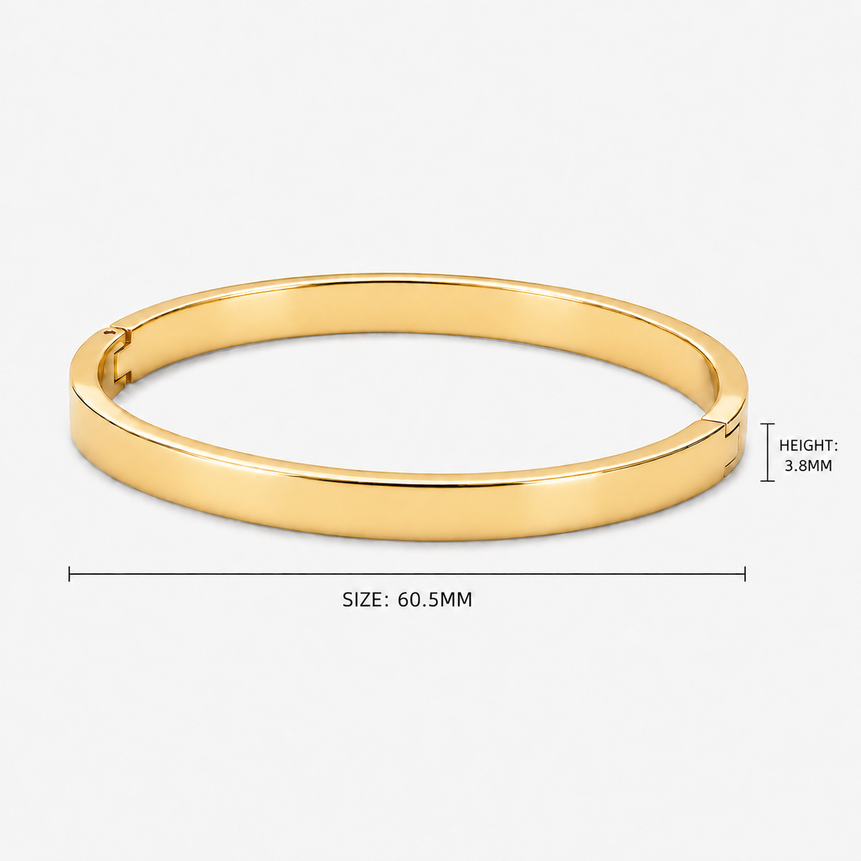 Glossy Finish Stackable Kada