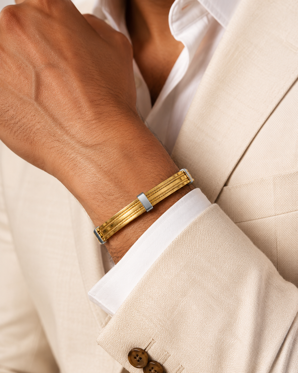 Steel Mens Bracelet