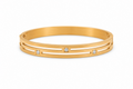 Steel Diamond Studded Mens Bracelet
