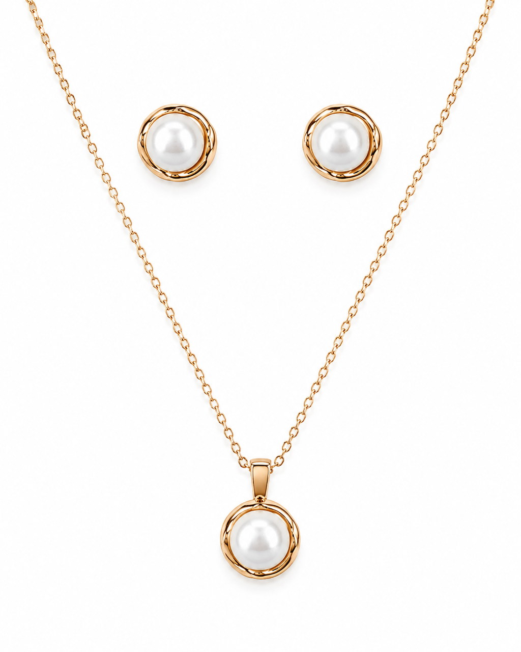Timeless Pearl Pendant Set