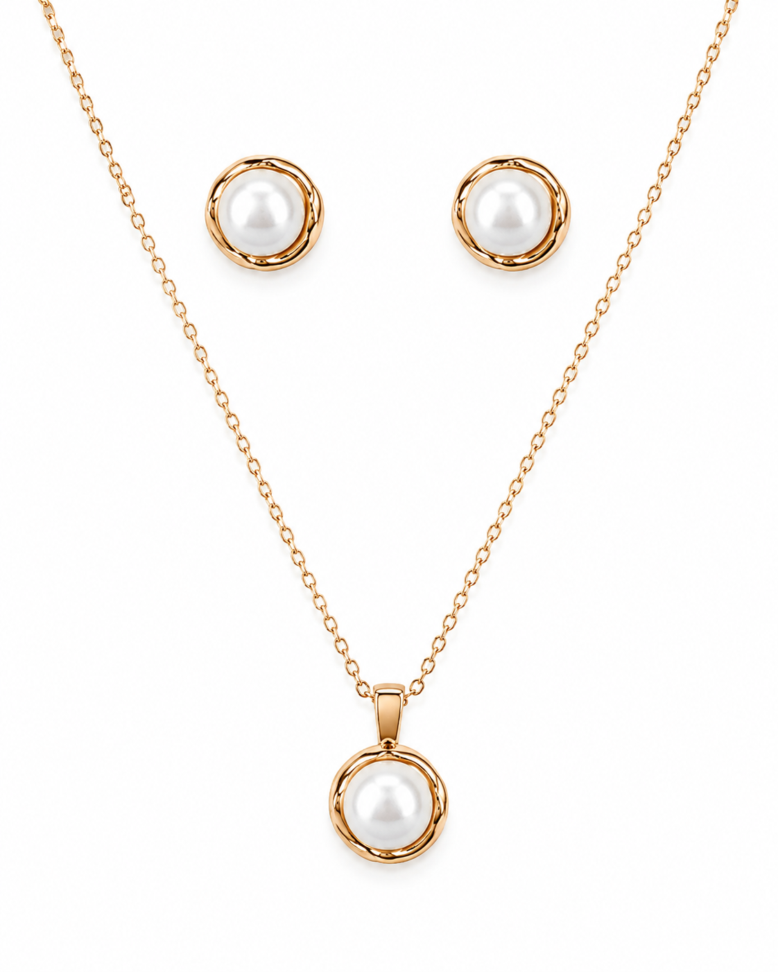 Timeless Pearl Pendant Set