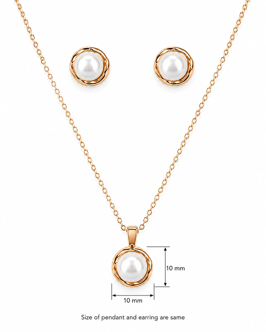 Timeless Pearl Pendant Set