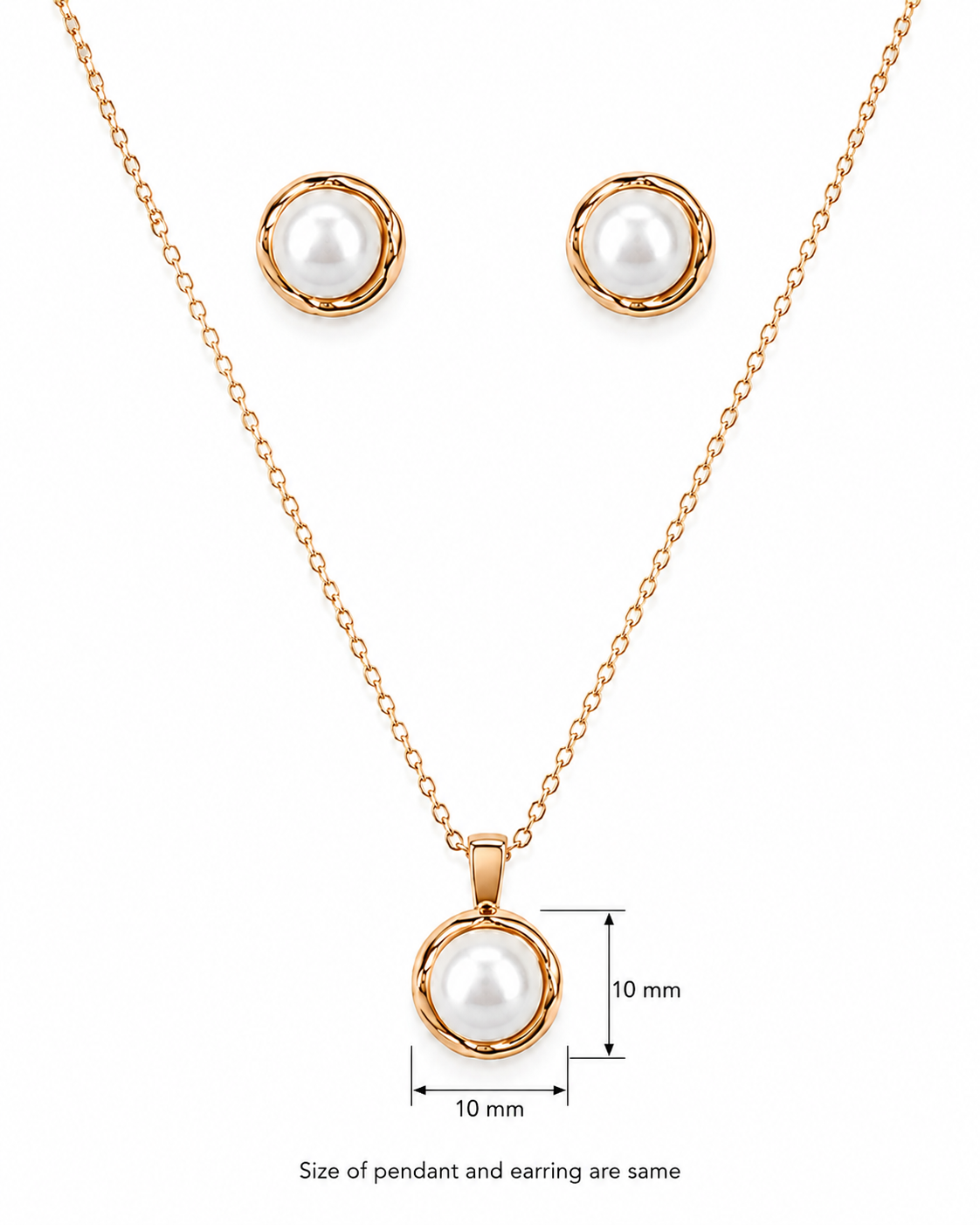 Timeless Pearl Pendant Set