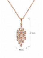 Luxury Copper Based Chain Pendant Chain