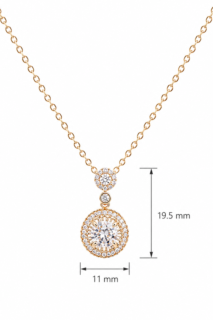 Round Diamond Pendant