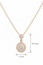 Round Diamond Pendant