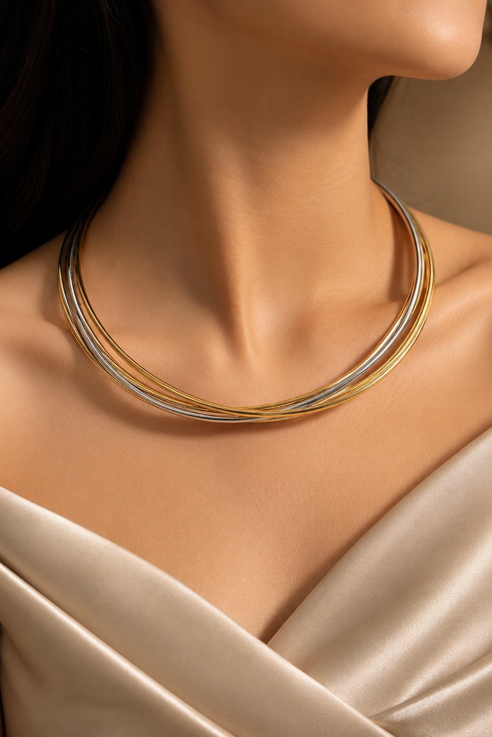 Layered Wire Necklace