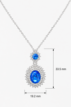 Blue Stone Luxury Pendant