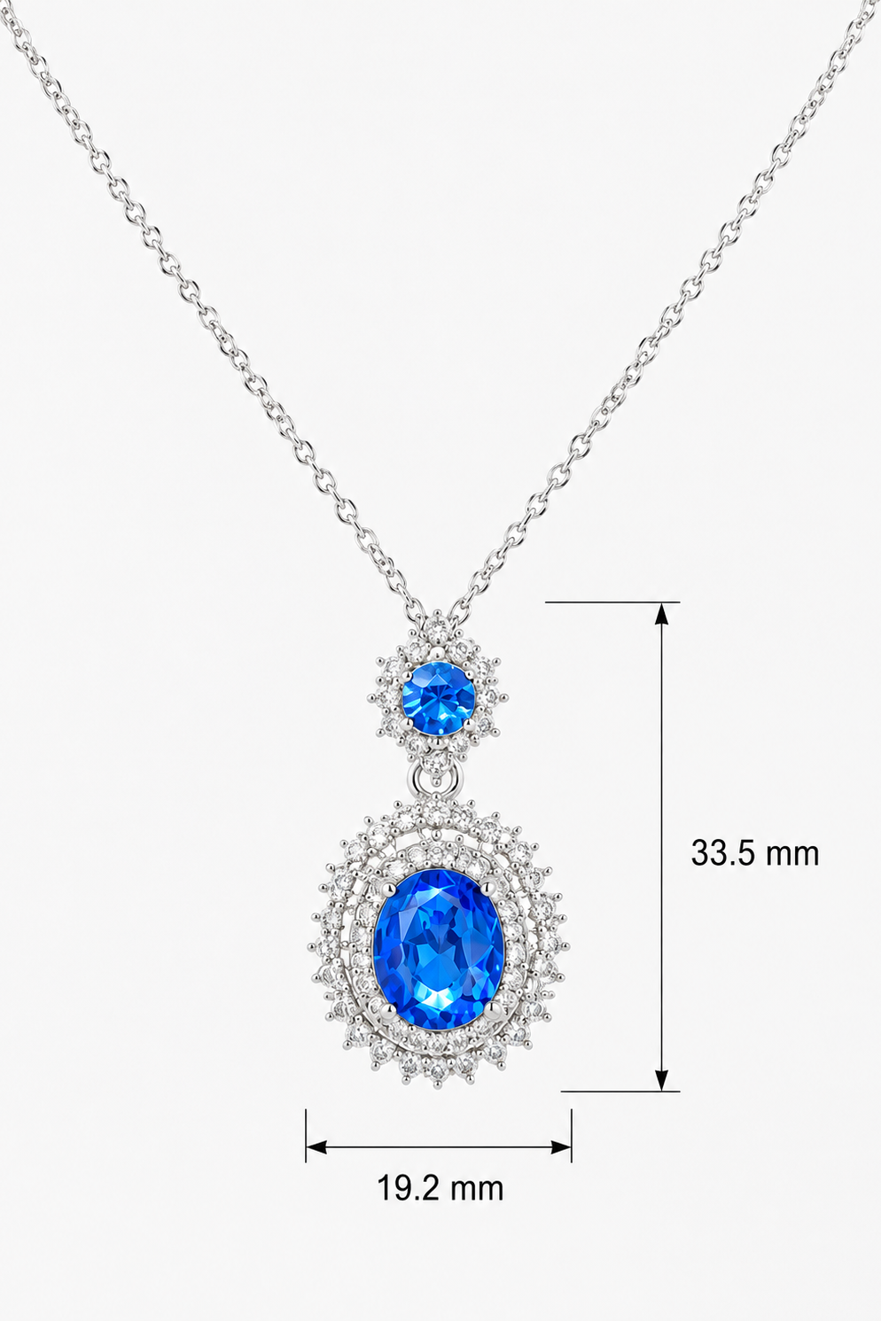 Blue Stone Luxury Pendant