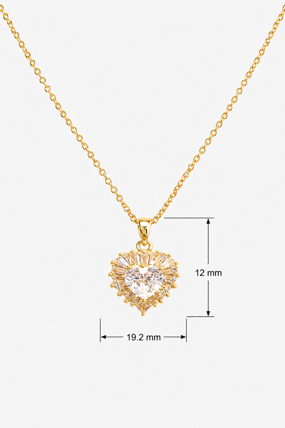 Heart Diamond Pendant
