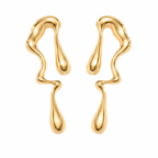 Stainless Steel Drop Earring