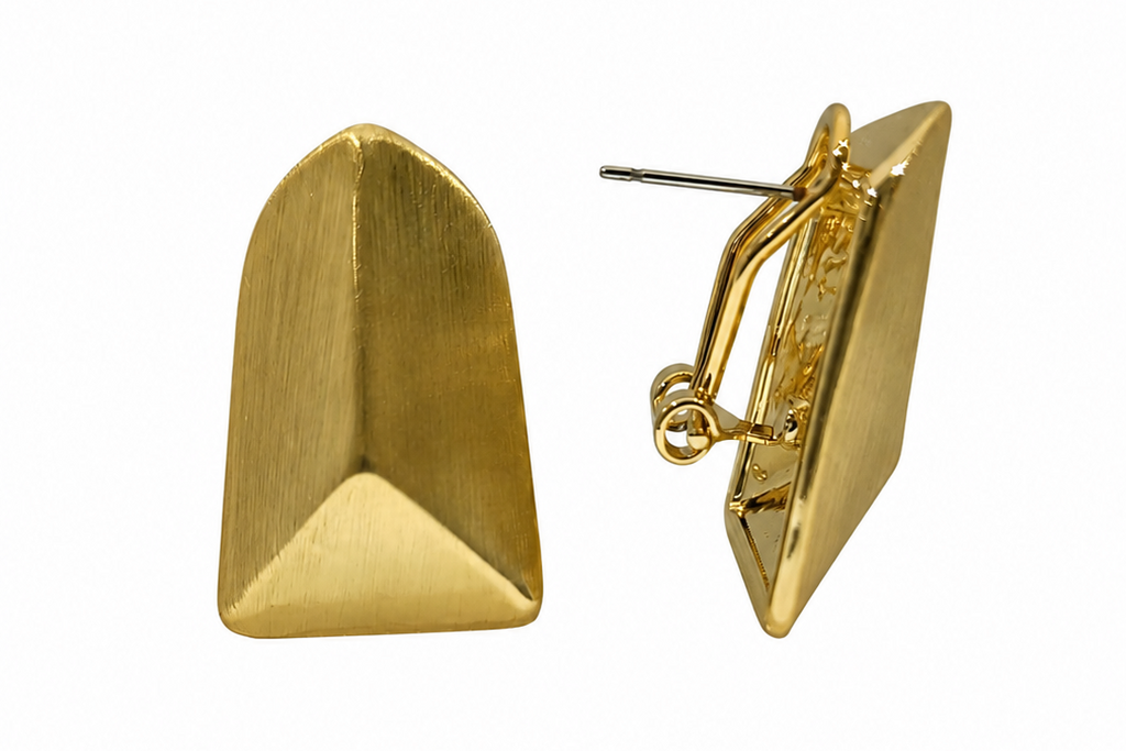 Stainless Steel Premium Gold Earring