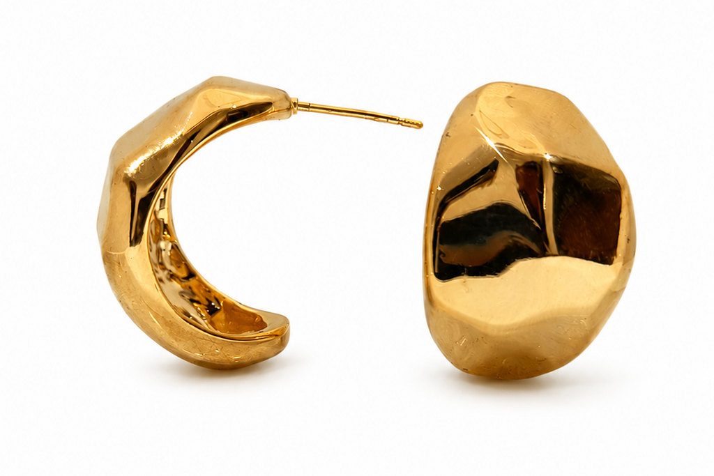Stainless Steel Gold earring