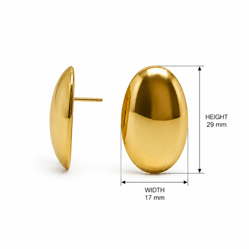 Ela Oval Earring