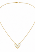 MOP Small Heart Pendant