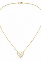 MOP Small Heart Pendant