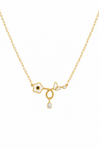 MOP Flower Necklace