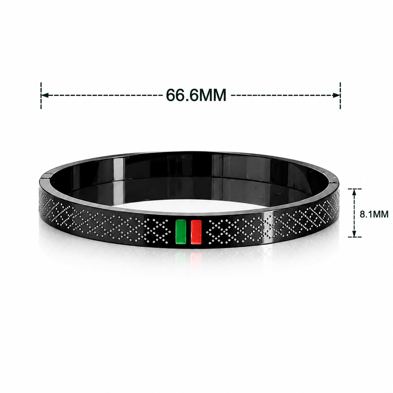 Black Mens Bracelet