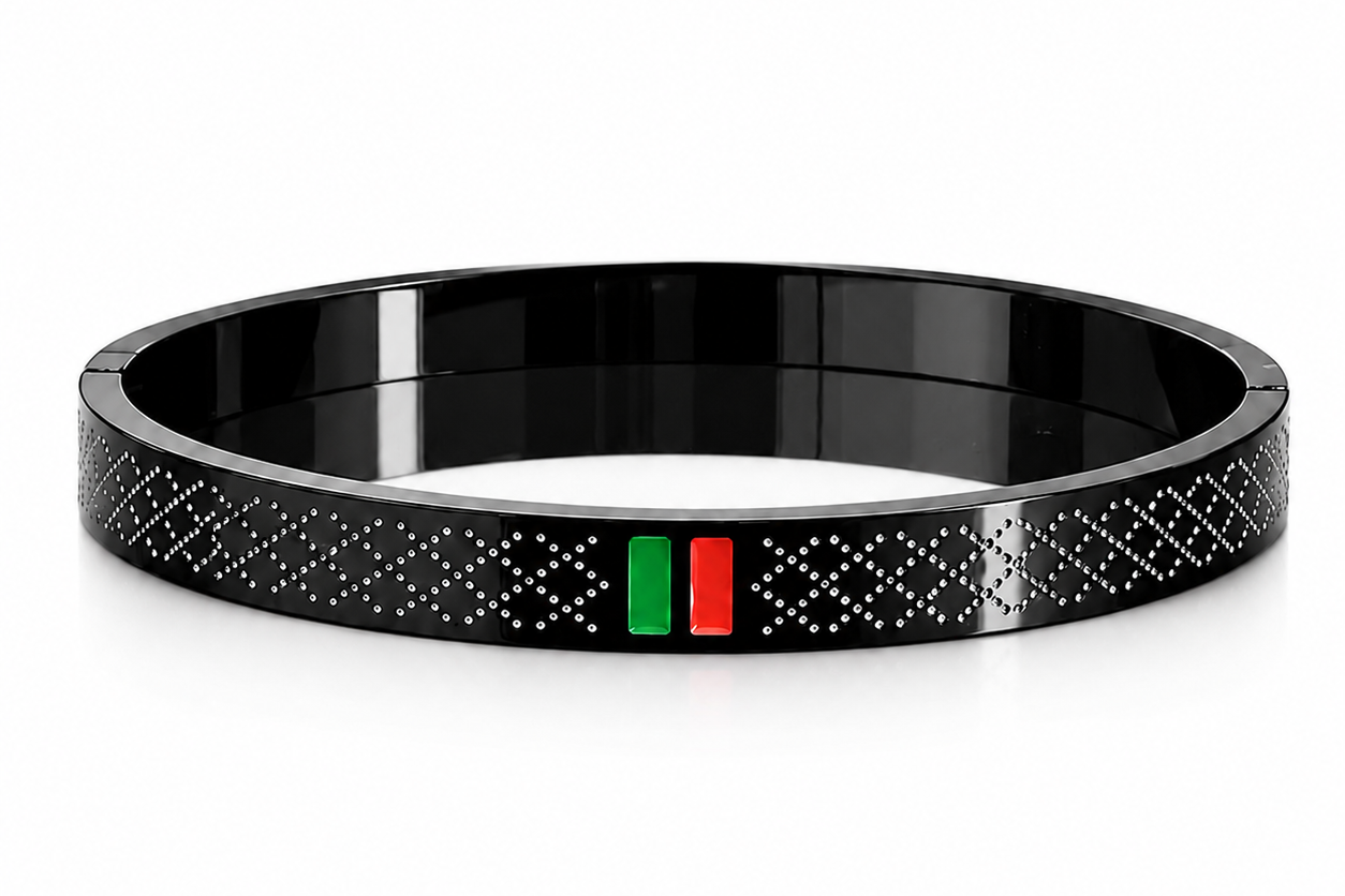 Black Mens Bracelet