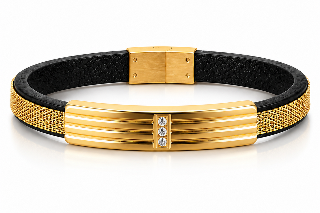 Gold with Cz Bracelet