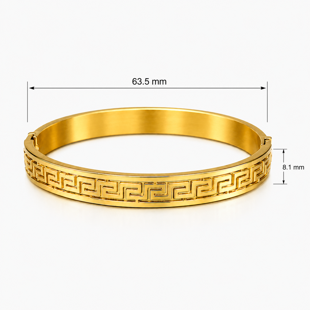 Steel Designer Mens Kada