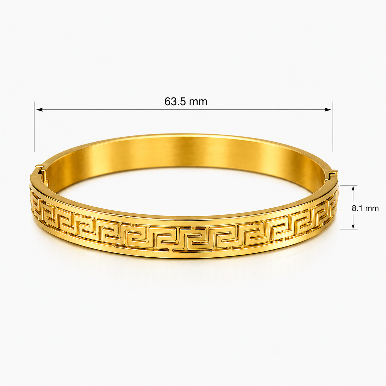 Steel Designer Mens Kada