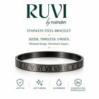 Steel Roman Number Bracelet