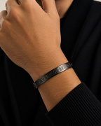 Steel Roman Number Bracelet