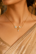MOP Flower Necklace