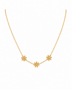 Stainless Steel Flower Necklace