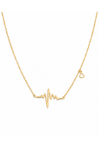 Heart beat Steel Pendant