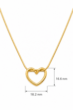 Steel Heart Pendant