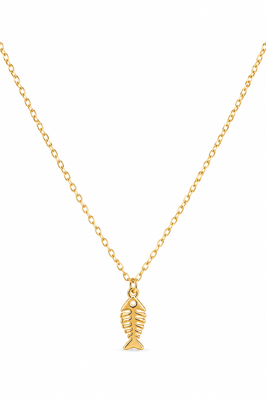 Steel Fish Pendant