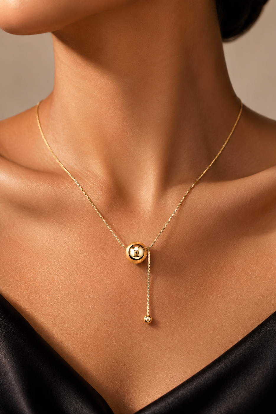 Stainless Steel Ball Pendant