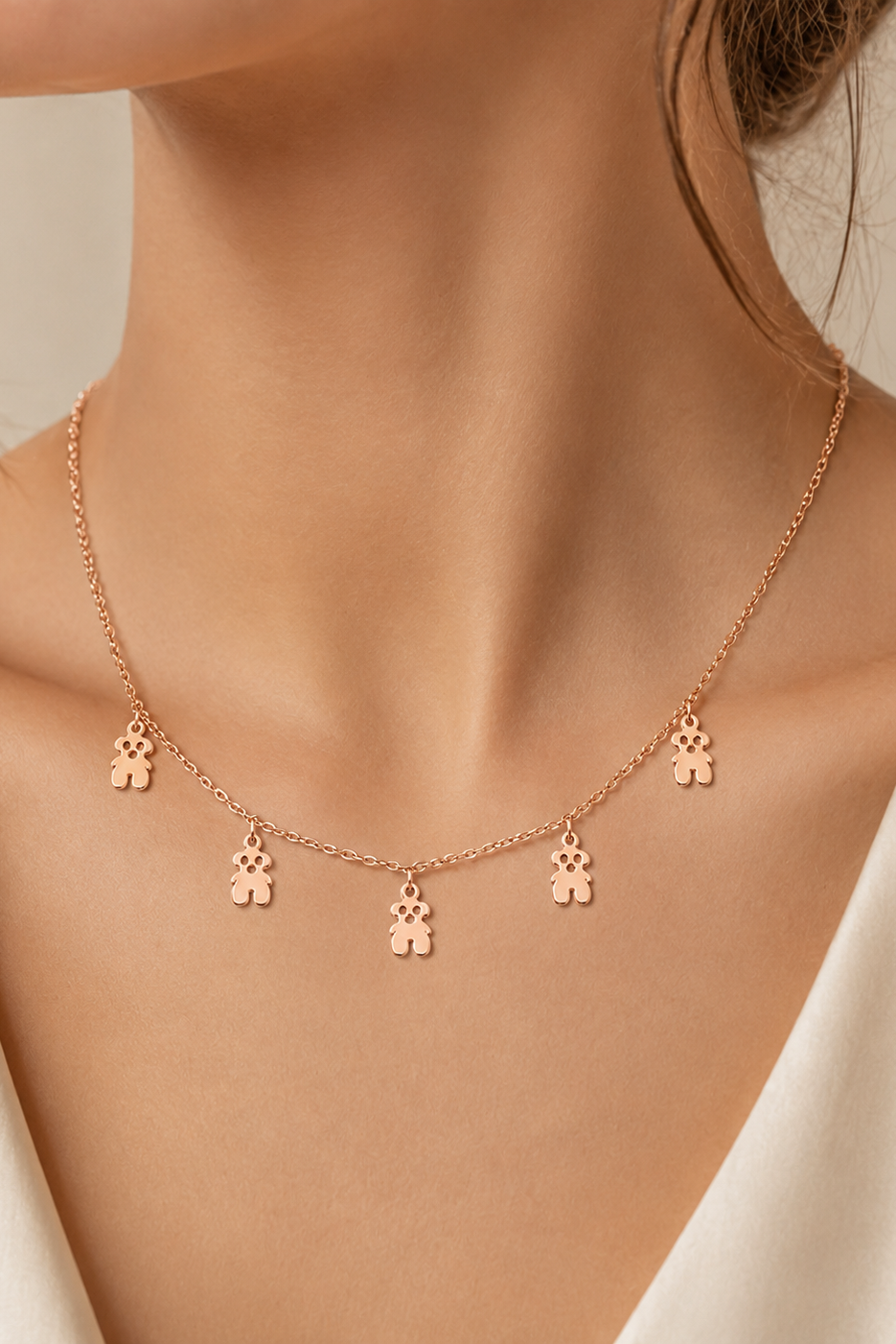 Steel Tikli Necklace