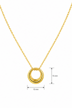Circle Steel Pendant