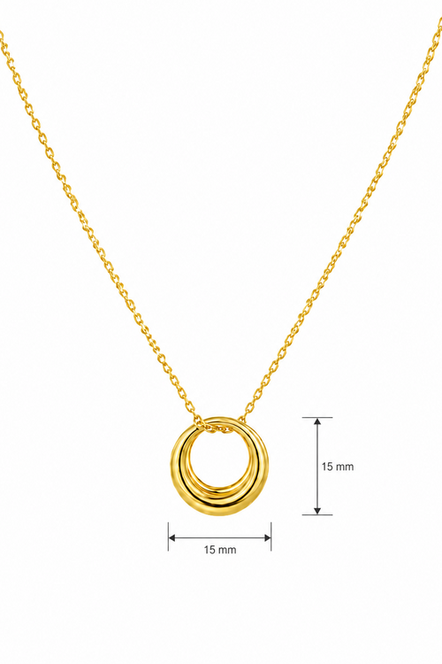 Circle Steel Pendant