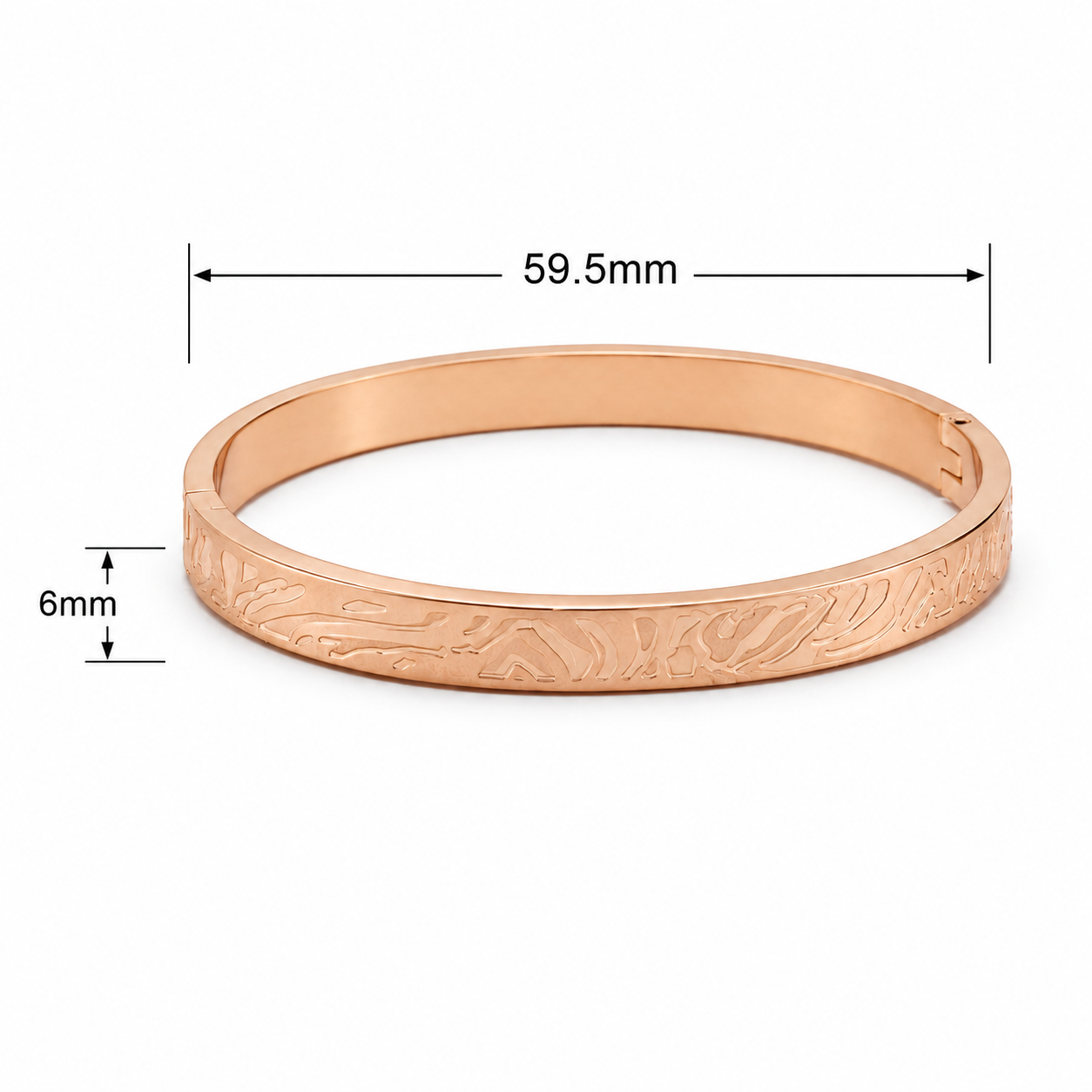 Stainless Steel Textured Kada