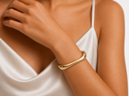 Stainless Steel Wavy Kada