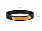 Steel Bracelet with Engraving