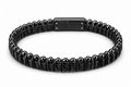 Black Leather Bracelet