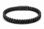 Black Leather Bracelet