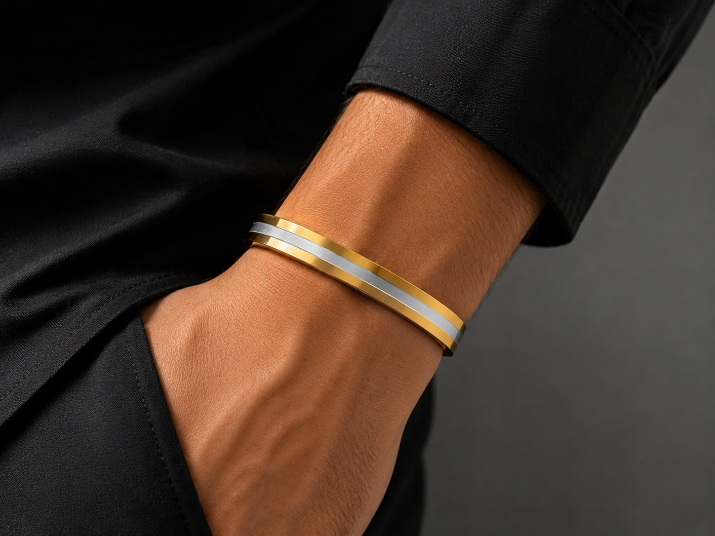 Stainless Steel Mens Bracelet