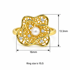 Amelia Flower Ring