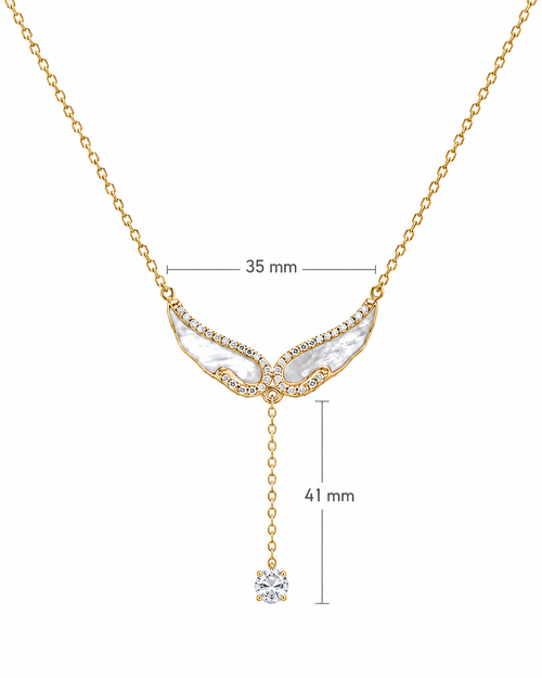 Daisy Wing Necklace