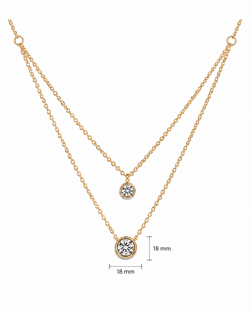 Charlie Solitaire Necklace