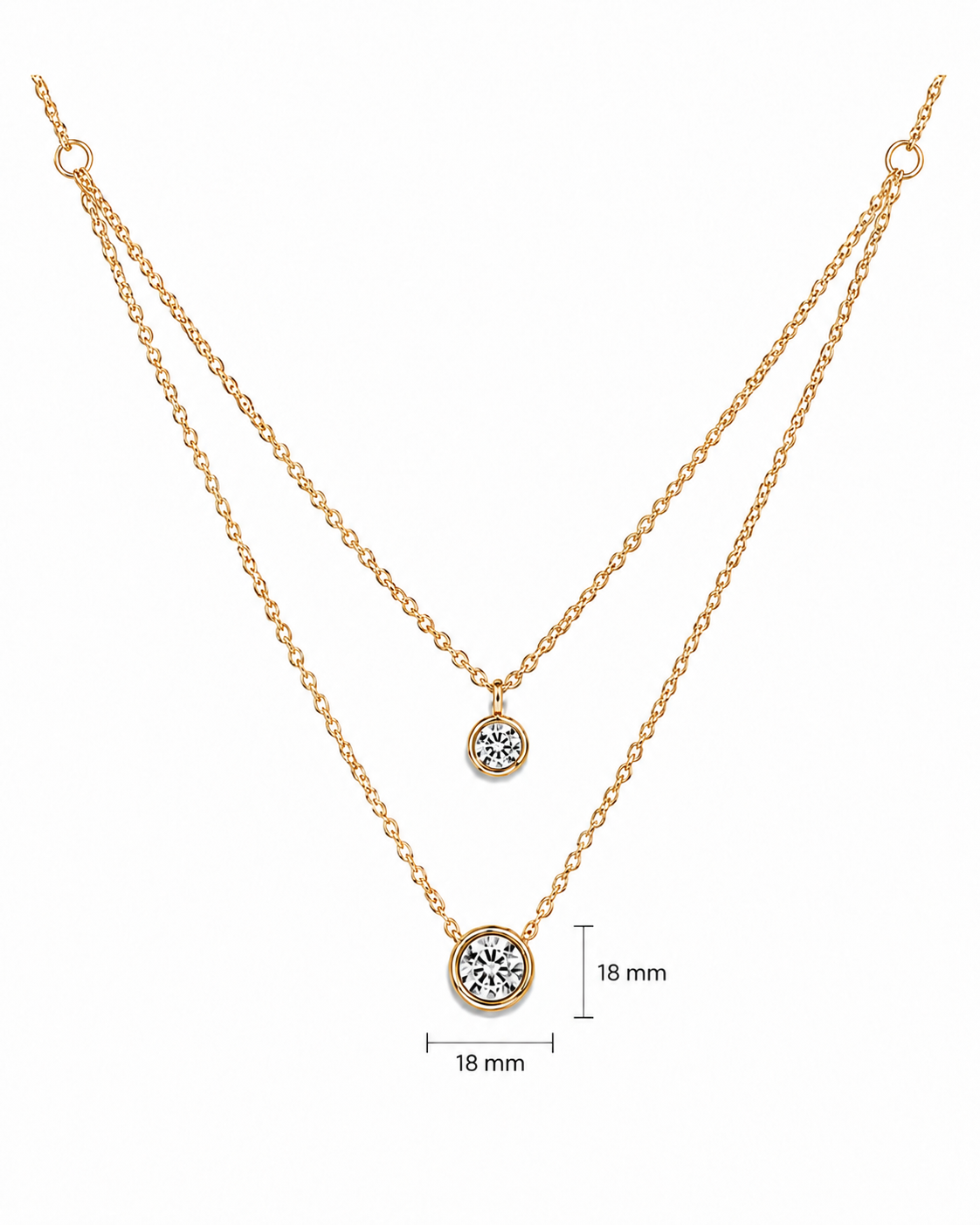 Charlie Solitaire Necklace